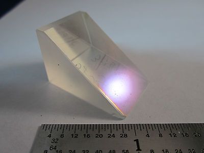 OPTICAL PRISM [chipped on corner] as is LASER OPTICS BIN#15-11