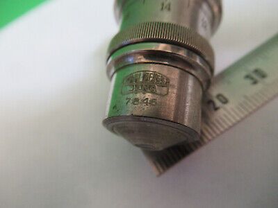 VINTAGE CARL ZEISS 40X OBJECTIVE LENS MICROSCOPE PART AS PICTURED &Q9-A-130