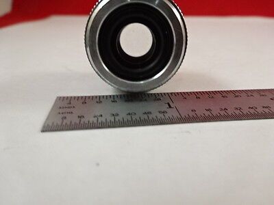 MICROSCOPE PART OBJECTIVE LENS LEITZ GERMANY 3.5X OPTICS AS IS B#N7-F-18