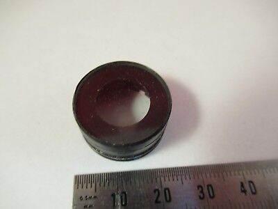 OPTICAL MOUNTED RETICLE MICROMETER MICROSCOPE PART AS PICTURED &39-A-56