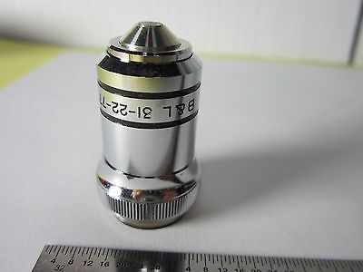 MICROSCOPE PART OBJECTIVE 40X BAUSCH LOMB OPTICS BIN#C8-13