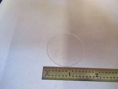 OPTICAL PLANO GLASS ROUND PLATE OPTICS AS PICTURED &3K-A-19