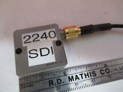 SILICON DESIGNS ACCELEROMETER DC 2240 SDI VIBRATION SENSOR AS PICTURED &100-FT87