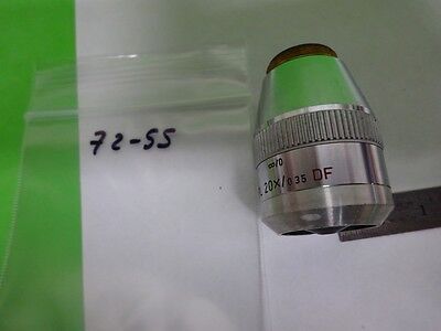 MICROSCOPE LEITZ GERMANY OBJECTIVE NPL 20X DF PLAN INFINITY OPTICS AS IS B#72-55