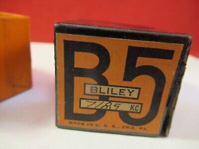 ANTIQUE BLILEY B5 RADIO QUARTZ CRYSTAL FREQUENCY CONTROL AS PICTURED 84-FT-79