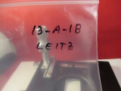 LEITZ WETZLAR GERMANY STAGE TABLE MICROSCOPE PART AS PICTURED &13-A-18