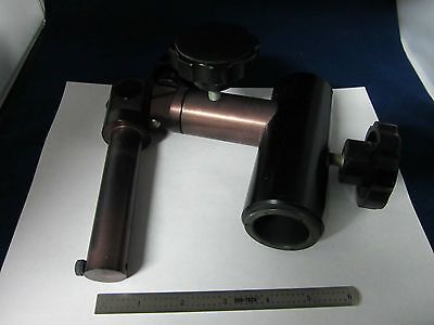 i OPTICAL MICROSCOPE PART NIKON STEREO HOLDER SUPPORT AS IS WITHOUT OPTICS BIN4T