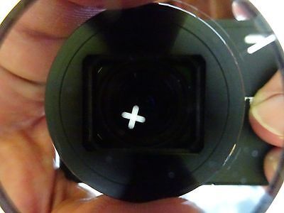 OPTICAL MICROSCOPE COLLIMATOR RETICLE CROSSHAIR LASER OPTICS AS IS BIN#W5-A-31