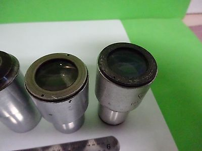 FOR PARTS MICROSCOPE OCULAR EYEPIECES OPTICS AS IS BIN#Y2-19