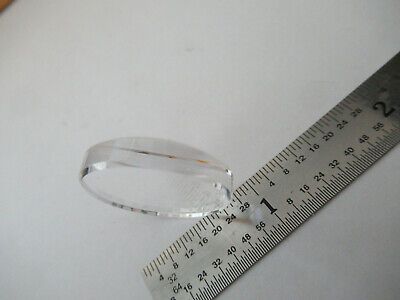 OPTICAL FLAT FUSED SILICA POLISHED BLANK LENS LASER OPTICS AS PICTURED &F4-A-36