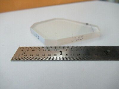 OPTICAL MIL SPEC TRUNCATED coated lens FILTER LASER OPTICS AS PICTURED &F5-A-20