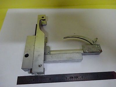 MICROSCOPE STAGE SPECIMEN MICROMETER GERMANY GREIFELDT WETZLAR OPTICS BIN#X3-30