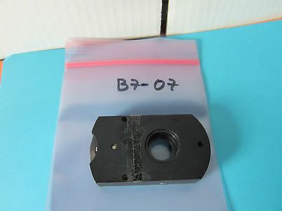 MICROSCOPE OBJECTIVE OLYMPUS JAPAN IRIS SLIDE SPECTRA TECH OPTICS BIN#B7-07