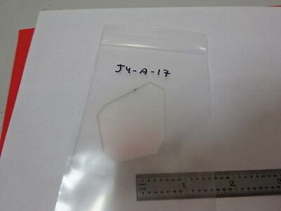 TRUNCATED COATED GLASS TRAPEZOID WINDOW OPTICS OPTICAL AS PICTURED &J4-A-17