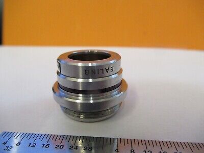 EALING 5X OBJECTIVE LENS MICROSCOPE PART OPTICS AS PICTURED &85-B-92