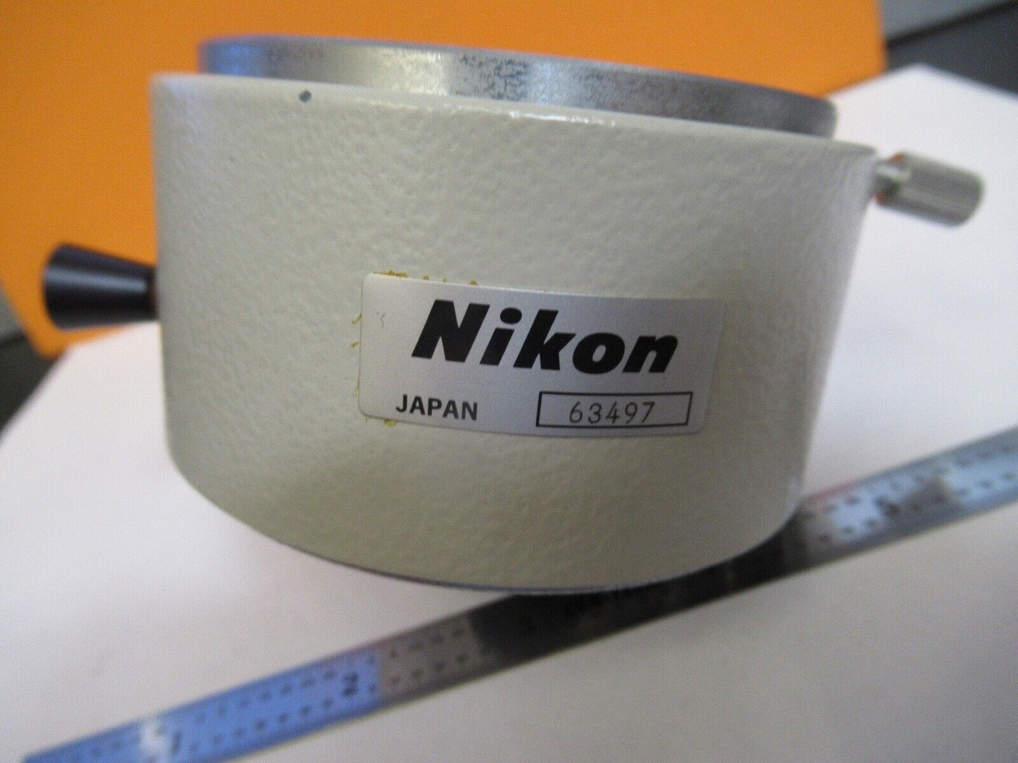 NIKON JAPAN VERTICAL ILLUMINATOR OPTICS MICROSCOPE PART AS PICTURED &5M-A-61