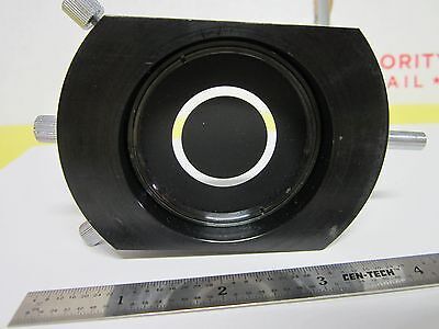 OPTICAL MICROSCOPE PART PHASE SLIDE 25X  OPTICS BIN#C7-97