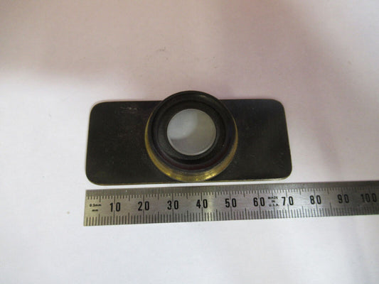 ANTIQUE BECK UK OPTICS COMPRESSOR LENS MICROSCOPE PART AS PICTURED G4-A-88