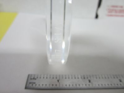 OPTICAL FLAT COATED FUSED SILICA GLASS LASER OPTICS BIN#55-03