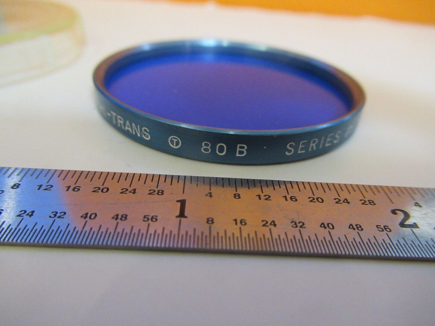 OPTICAL TIFFEN BLUE 80B FILTER OPTICS AS PICTURED &A4-A-09