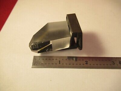 VICKERS ENGLAND MOUNTED GLASS PRISM optics MICROSCOPE PART AS PICTURED &FT-6-08