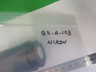 NIKON JAPAN INSERT B FILTER OPTICS MICROSCOPE PART AS PICTURED &Q9-A-103