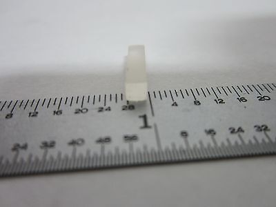 OPTICAL BI CONVEX LENS BAR OPTICS AS IS BIN#R8-49