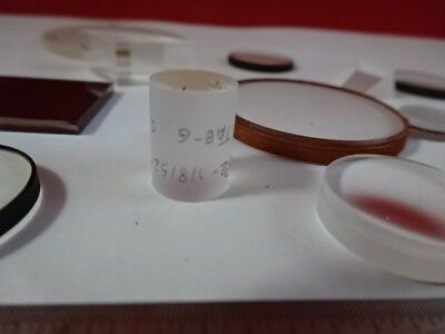 LOT OPTICAL GLASS LENSES PRISMS FILTERS LASER OPTICS AS PICTURED &R7-A-28