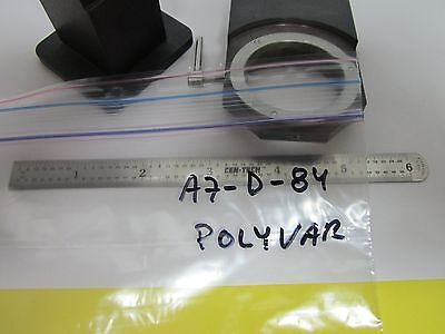 LOT PARTS MICROSCOPE PART POLYVAR REICHERT LEICA BIN#A7-D-84