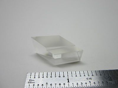 OPTICAL PRISM MONOLITHIC WITH CUTS TRUNCATED OPTICS one chip on corner