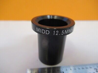 MIDD JAPAN 12,5 MM-0231 LINSENOPTIK-MIKROSKOPTEIL WIE ABGEBILDET &amp; 15-FT-X37 