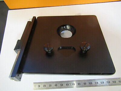 ANTIQUE SPENCER BUFFALO STAGE TABLE MICROSCOPE PART AS PICTURED &P9-A-01