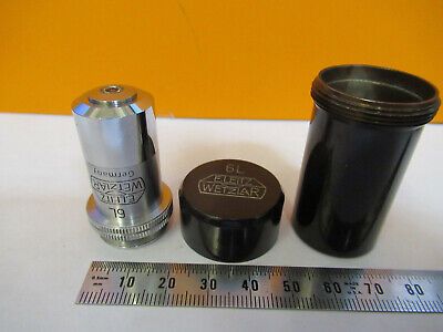 ERNST LEITZ GERMANY OBJECTIVE 45X 6L LENS MICROSCOPE PART AS PICTURED &H1-B-14