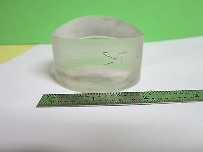 OPTICAL CONVEX CONCAVE THICK TELEDYNE MIL SPEC LENS BK7 LASER OPTICS BIN#43-01