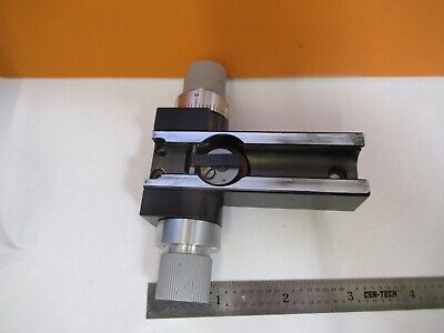 LEITZ GERMANY POL FINE ADJUST MICROSCOPE PART OPTICS AS PICTURED &85-B-29