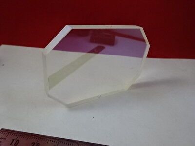 OPTICAL GLASS FLAT COATED DICHROIC FILTER PRO OPTICS AS PICTURED #5-A-62