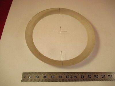 OPTICAL TARGET CROSSHAIR COLLIMATOR FUSED SILICA OPTICS AS PICTURED &P7-FT-98