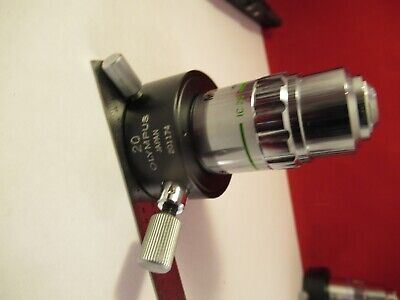 OLYMPUS DIC NOMARSKI OBJECTIVE + PRISM MSPLAN 20X MICROSCOPE OPTICS &FT-5-121