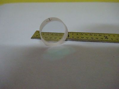 OPTICAL COATED FLAT WINDOW LENS LASER OPTICS AS IS BIN#W6-32