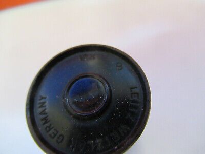 VINTAGE LEITZ WETZLAR 10X B EYEPIECE LENS MICROSCOPE PART AS PICTURED  &B3-B-05