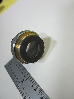 MICROSCOPE PART OBJECTIVE BAUSCH LOMB 421UA OPTICS AS IS BIN#U2-15