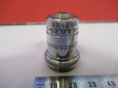 OPTICAL MICROSCOPE PART OBJECTIVE AO SPENCER 16mm OPTICS AS PICTURED #B3-B-25