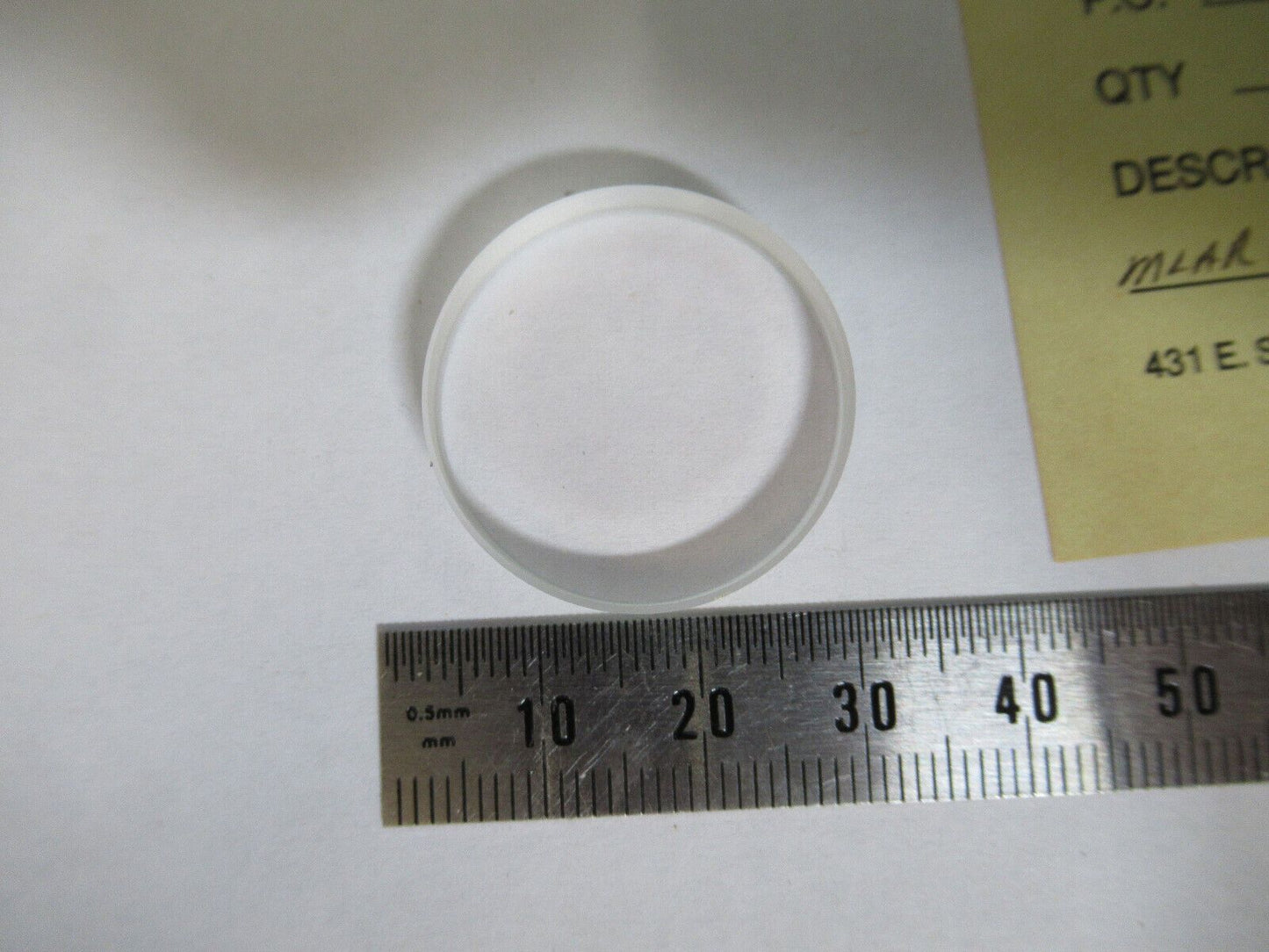 OPTICAL LENS COATED OPTICS AS PICTURED &H3-A-85