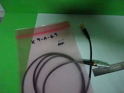 INSTRUMENTATION CABLE LEMO TO MINI RF SMC AS IS BIN#X9-A-69