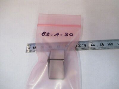 OPTICAL GLASS PRISM MICROSCOPE PART OPTICS AS PICTURED #82-A-20