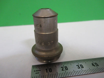 ANTIQUE OBJECTIVE 10X SPENCER LENS MICROSCOPE PART AS PICTURED &H9-C-23