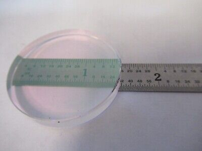 FOR PARTS OPTICAL OPTICAL FLAT ROUND FUSED SILICA OPTICS AS PICTURED &3K-A-13