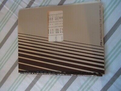 COLLECTABLE RARE FTS QUARTZ 1050A FREQUENCY STANDARD MANUAL 1984 i &BIBLI