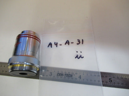 SWIFT JAPAN 40X OBJECTIVE OPTICS MICROSCOPE PART AS PICTURED &A4-A-31