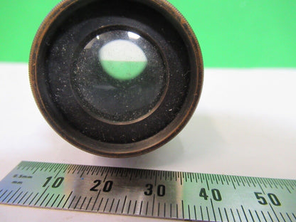 ANTIQUE BRASS BAUSCH LOMB EYEPIECE RARE OPTICS MICROSCOPE PART Z1-FT-96